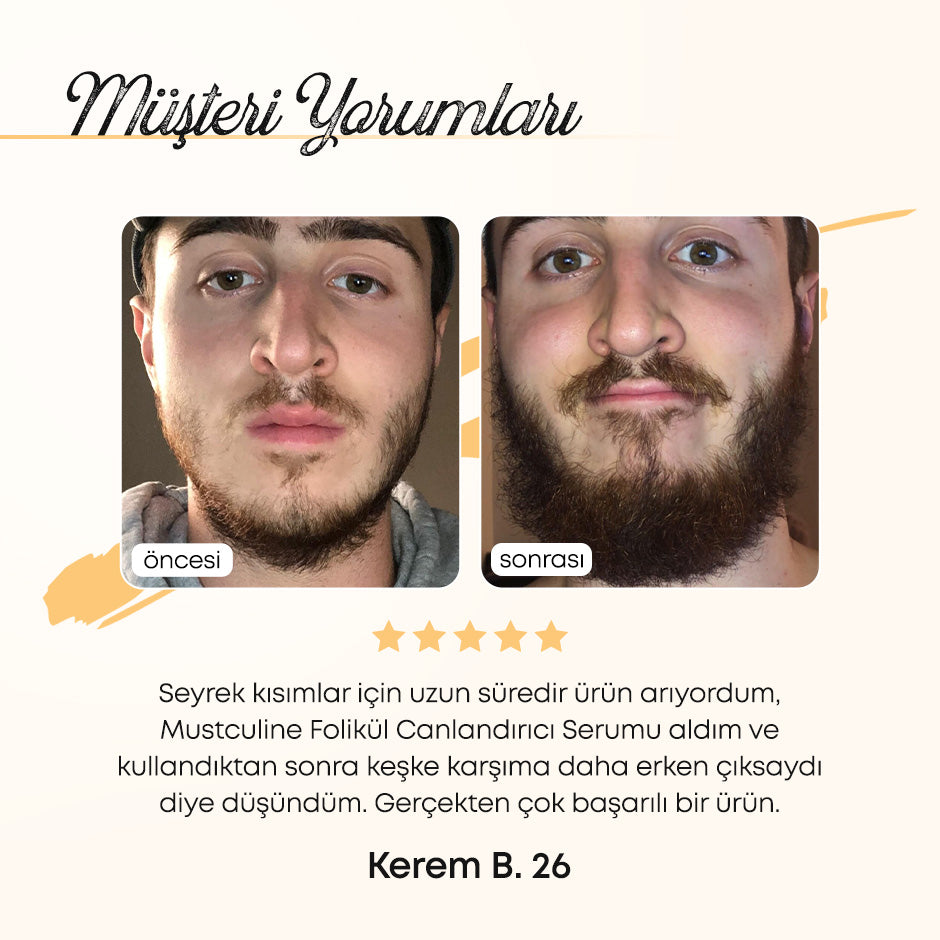 Sakal Kökü Uyarıcı&amp;Besleyici Serum